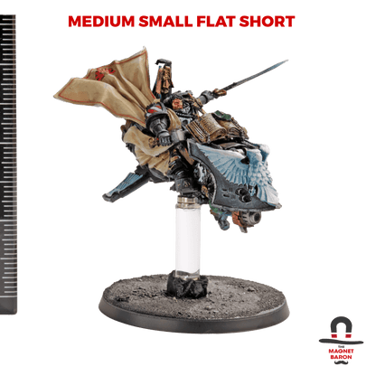 3 Sets Medium Small Flat Magnetic Flight Stands