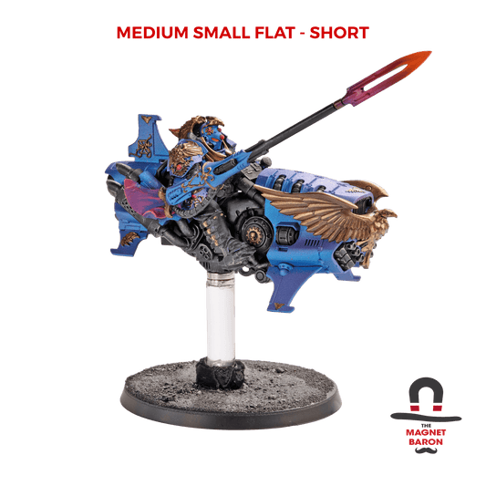 3 Sets Medium Small Flat Magnetic Flight Stands