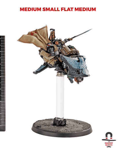 3 Sets Medium Small Flat Magnetic Flight Stands