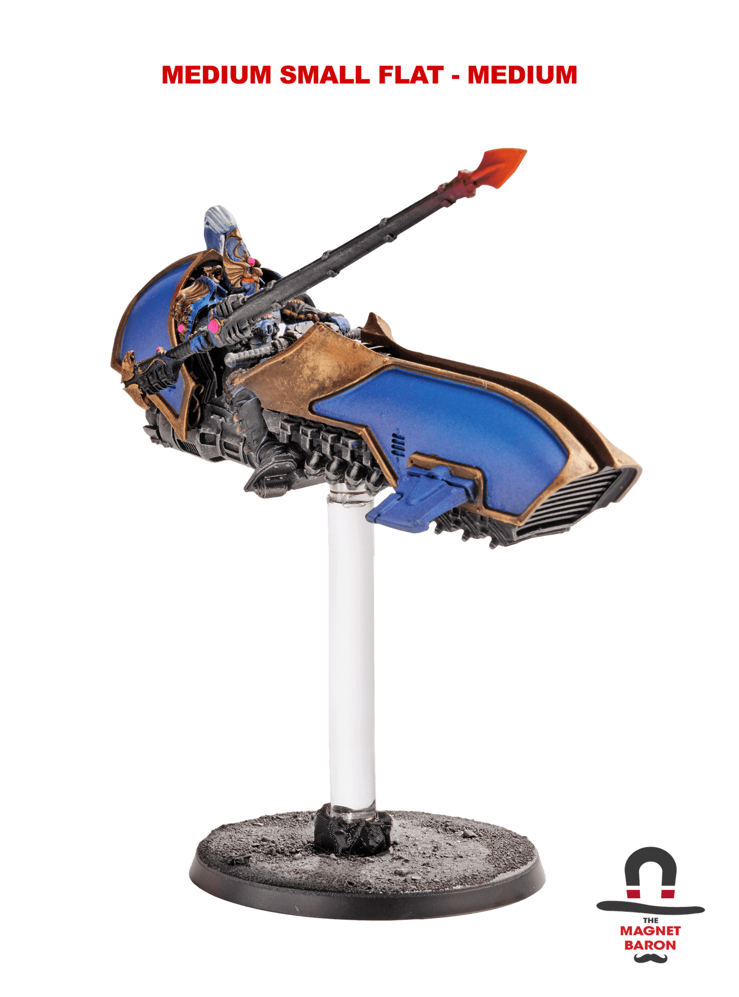 3 Sets Medium Small Flat Magnetic Flight Stands