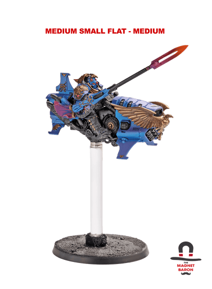 3 Sets Medium Small Flat Magnetic Flight Stands