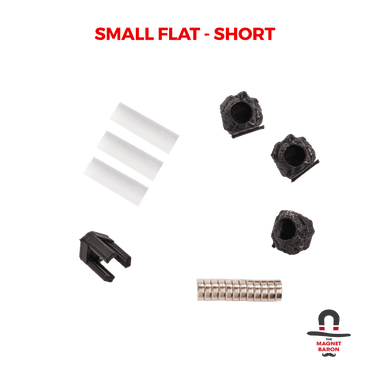 3 Sets Small Flat Magnetic Flight Stands