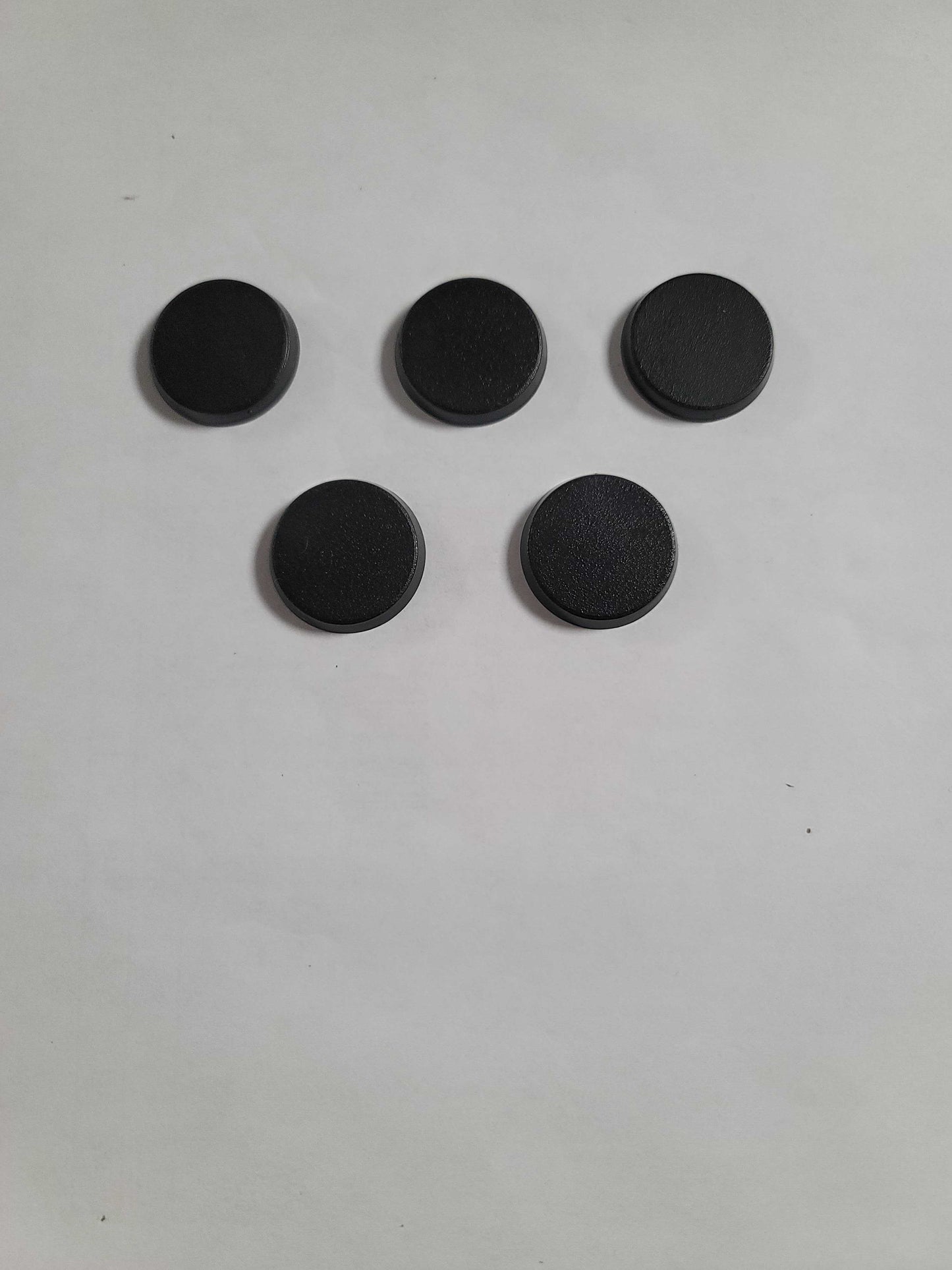 28.5mm Round Beveled Bases x5 Warhammer 40k