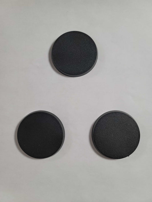 50mm Round Beveled Bases x3 Warhammer 40k