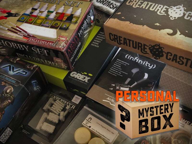 $70 Personal Mystery Miniatures Box w/ Warhammer Subscription Option – Spikey Bits