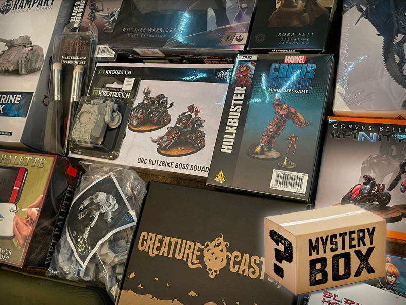 Spikey Bits $100 Mystery Miniatures Box