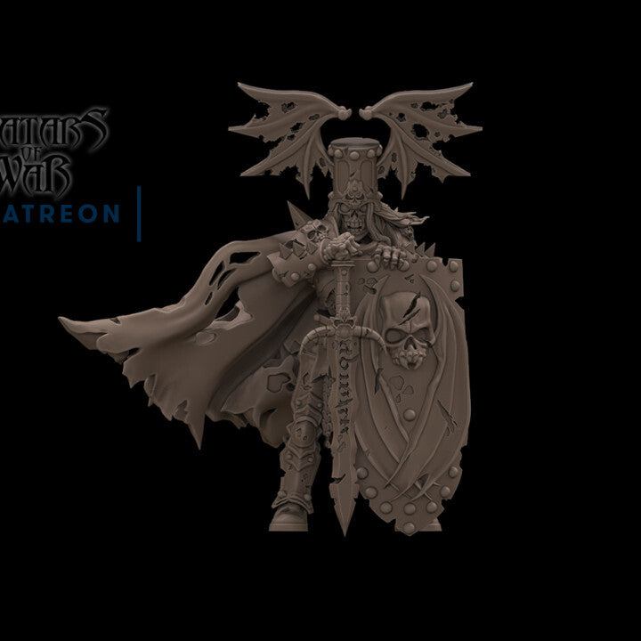 Avatars of War: Wight Lord & Skeleton Miniatures