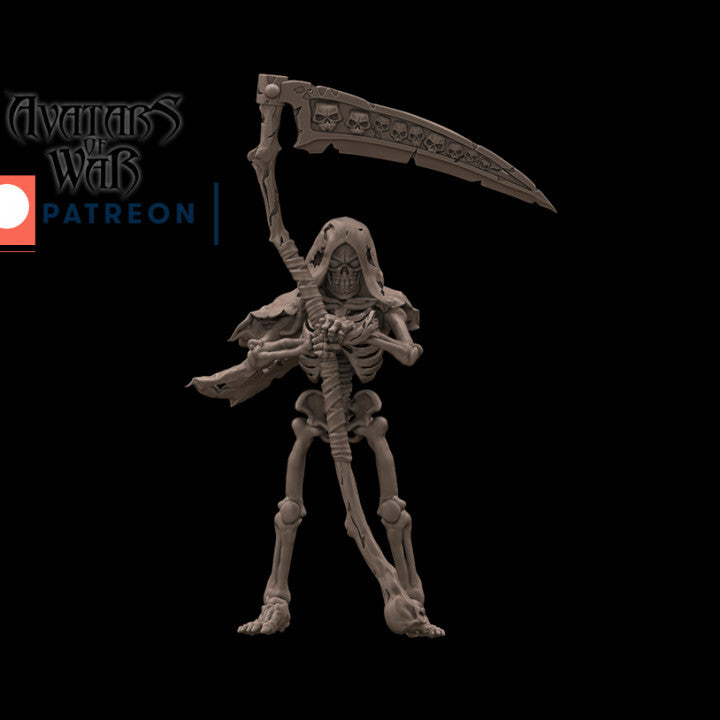 Avatars of War: Wight Lord & Skeleton Miniatures