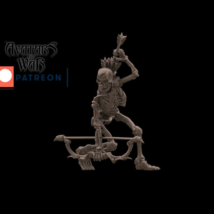 Avatars of War: Wight Lord & Skeleton Miniatures