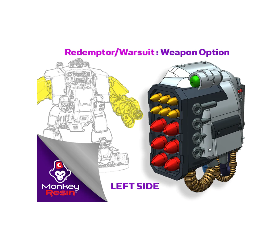 Atlas Redemptor V1 Ballistus Dreadnought Conversion Bits