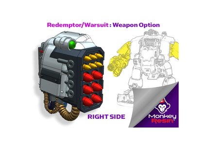 Atlas Redemptor V1 Ballistus Dreadnought Conversion Bits