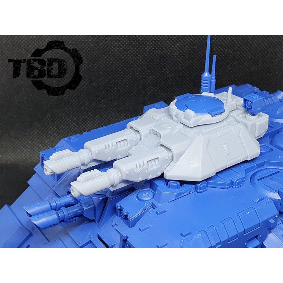 Double Turret V1 Conversion Bits Space Marine Repulsor