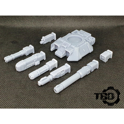 Double Turret V1 Conversion Bits Space Marine Repulsor