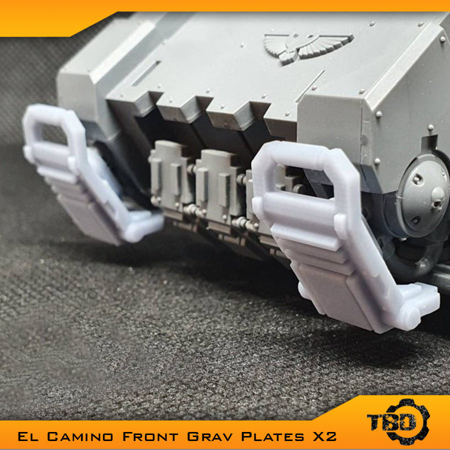 El Camino Grav Plates - Tight Bore Designs