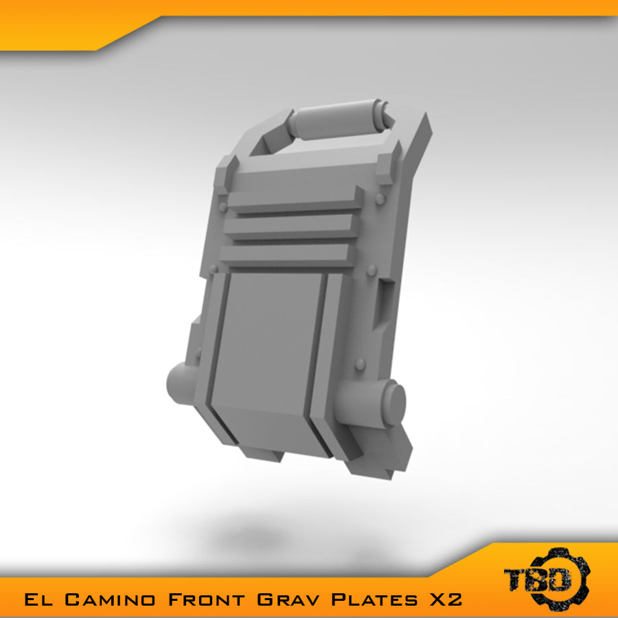 El Camino Grav Plates - Tight Bore Designs