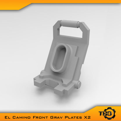 El Camino Grav Plates - Tight Bore Designs