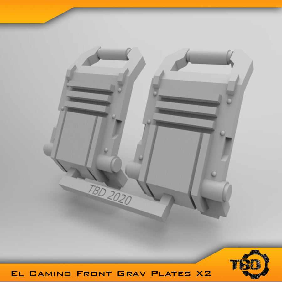 El Camino Grav Plates - Tight Bore Designs