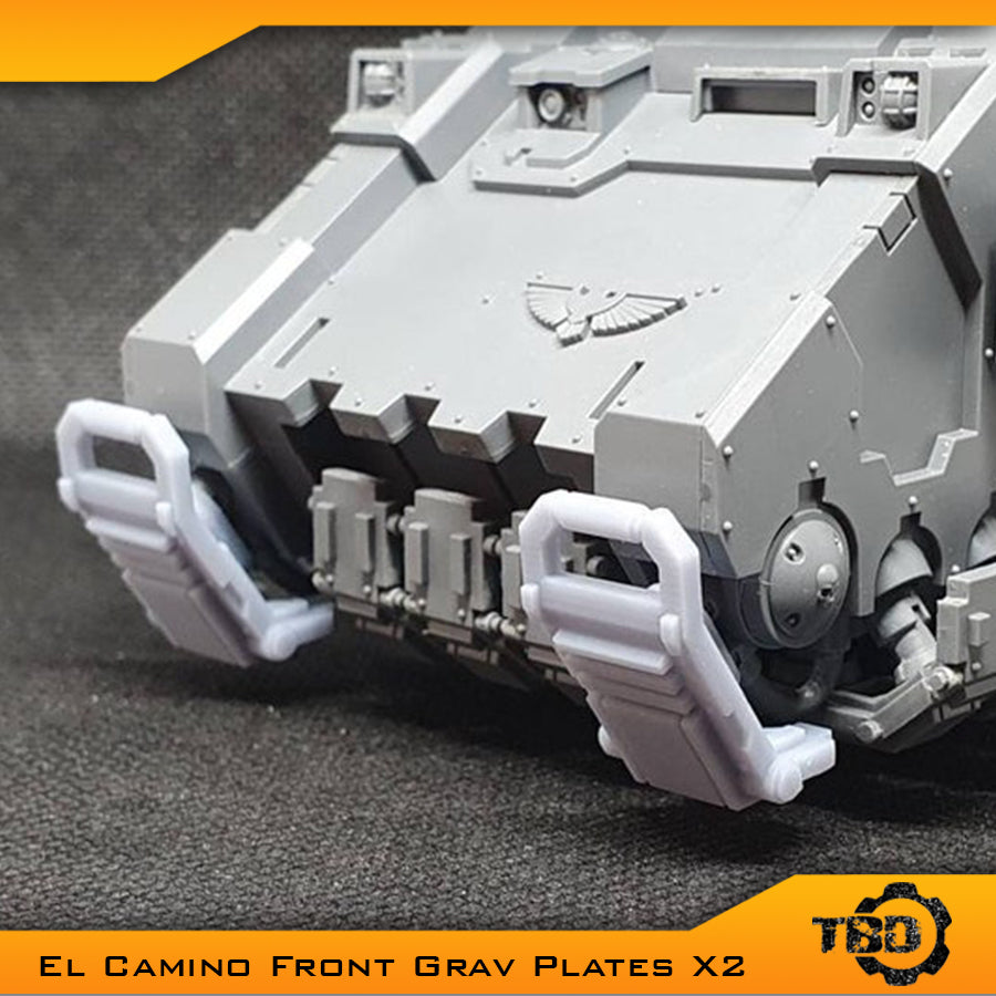 El Camino Grav Plates - Tight Bore Designs