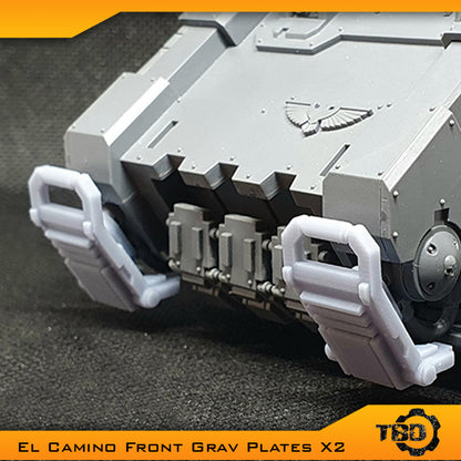 El Camino Grav Plates - Tight Bore Designs