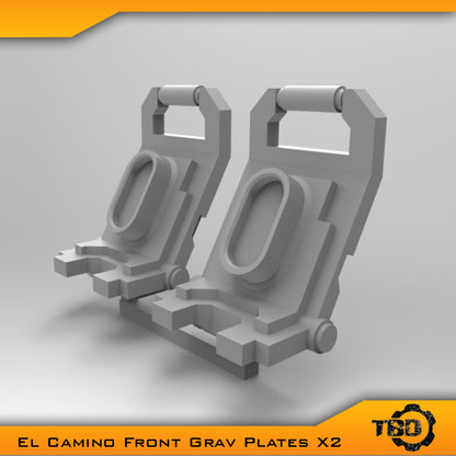 El Camino Grav Plates - Tight Bore Designs