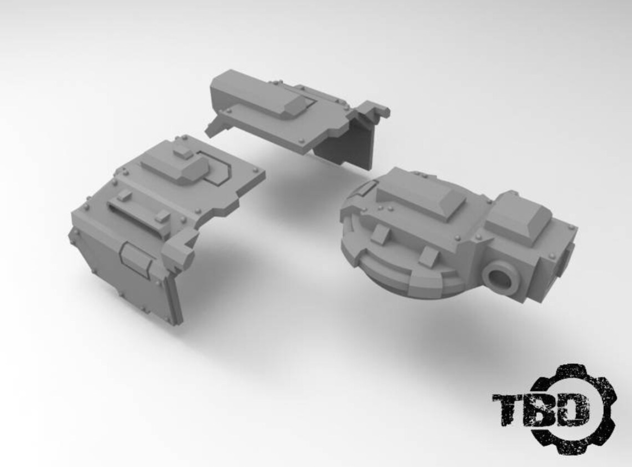 Tempest Speeder Covers & Weapon Mount Bits - Tight Bore Designs