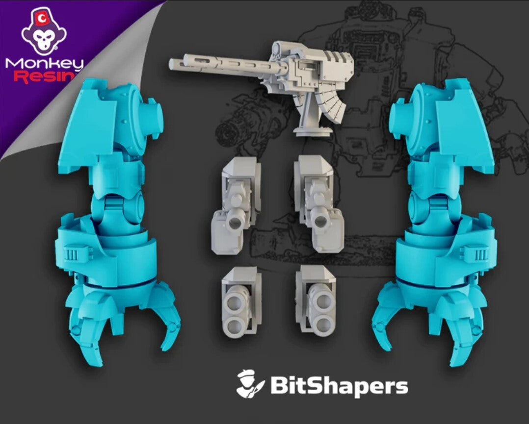 Brute-Fist Redemptor: Brutalis Conversion Bits Kit