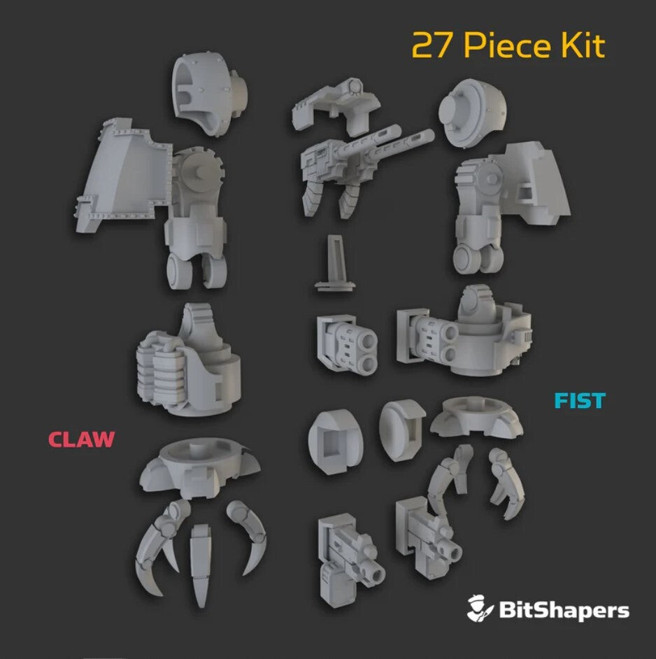 Brute-Fist Redemptor: Brutalis Conversion Bits Kit