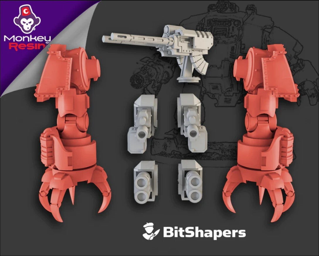 Brute-Fist Redemptor: Brutalis Conversion Bits Kit