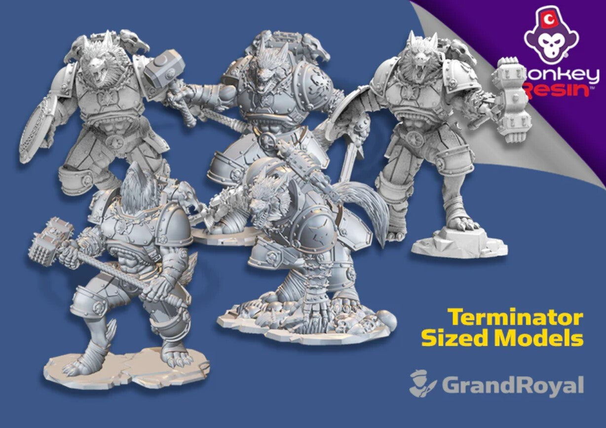 5x Werewolf Infantry: Third Pack