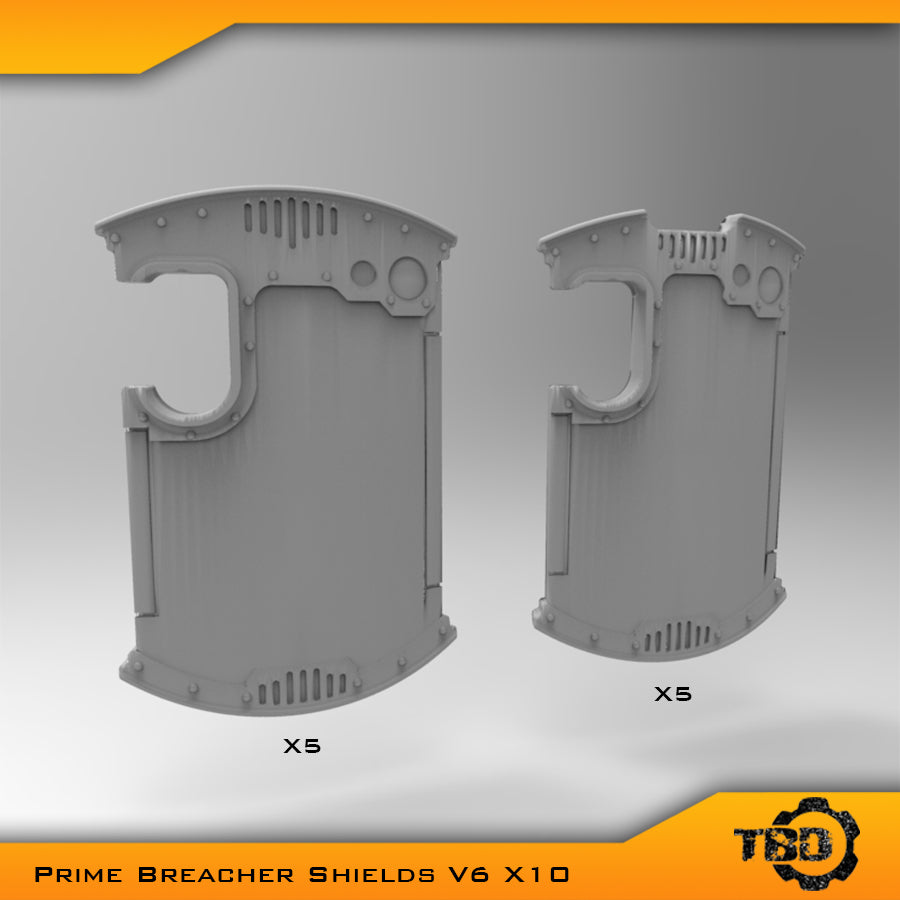 Primaris Space Marines - Breacher Boarding Shield V6 X10 â Spikey Bits