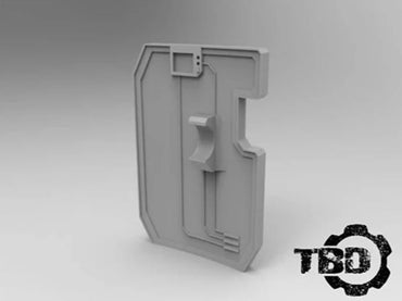 Breacher Boarding Shield Conversion Bits - V4 Left Set X5