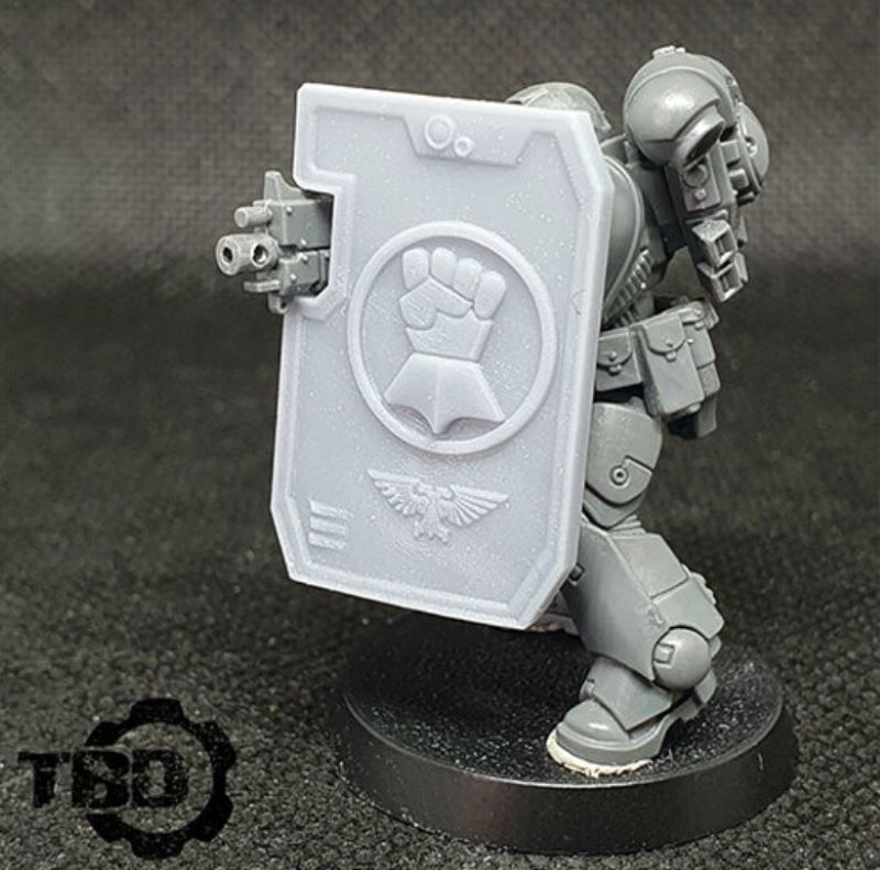 Breacher Boarding Shield Conversion Bits - V3 Left Set X5