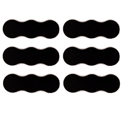 6pcs 3-Man Straight Plasteel & Adhesive Movement Tray