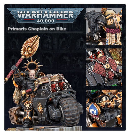 Chaplain on Bike Space Marines: Warhammer 40k