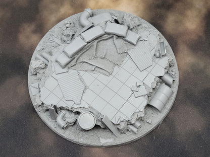 City Ruins - Round Resin Bases