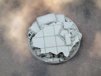 City Ruins - Round Resin Bases