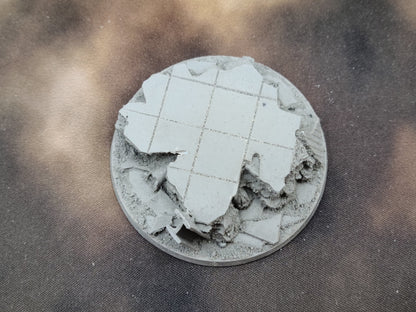 City Ruins - Round Resin Bases