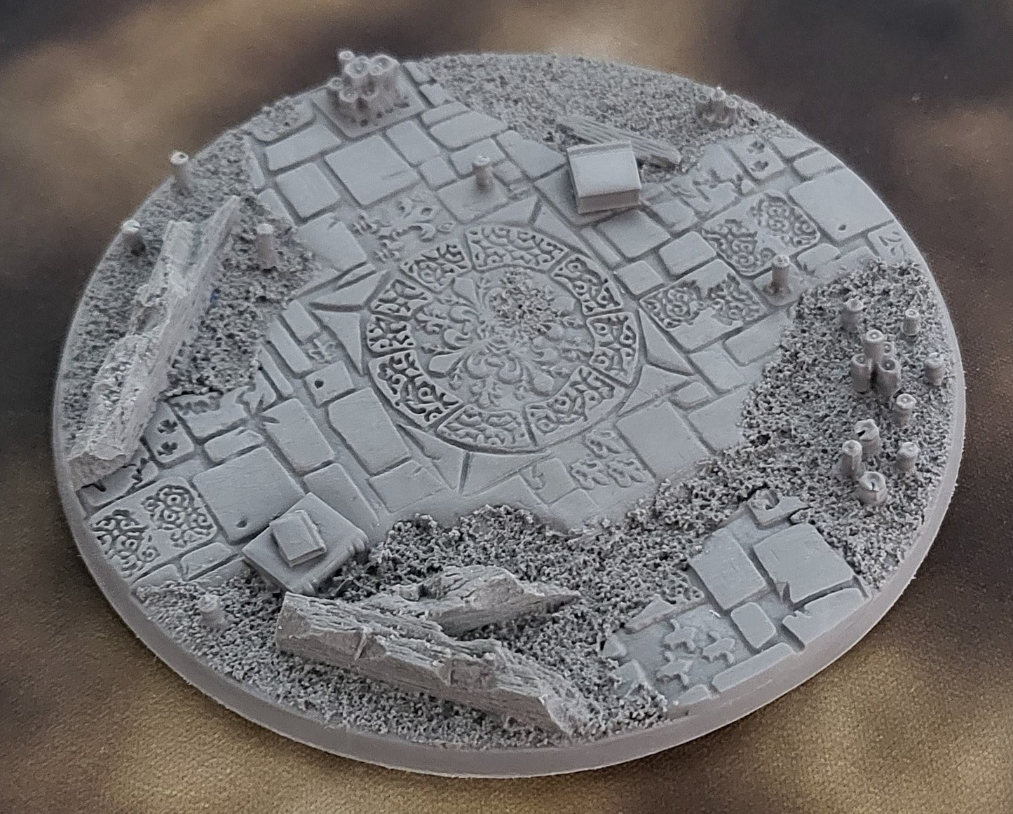 Cursed Cathedral - Round Resin Bases