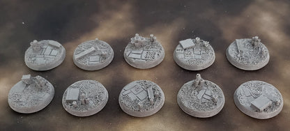 Cursed Cathedral - Round Resin Bases