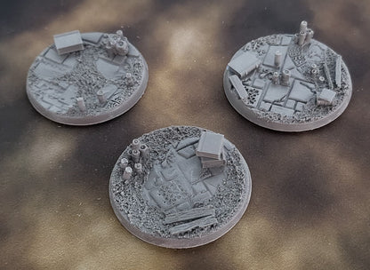 Cursed Cathedral - Round Resin Bases