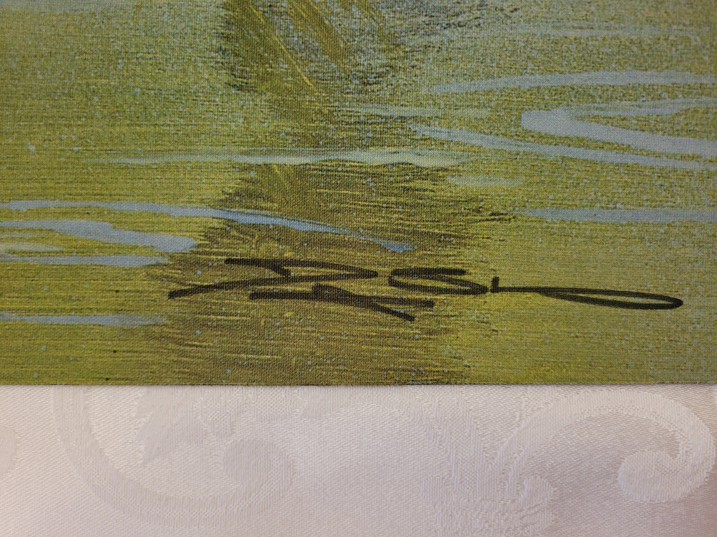 Force of Nature MTG Playmat signed by Douglas Shuler official Magic the Gathering