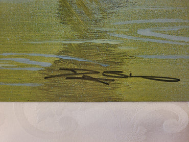 Force of Nature MTG Playmat signed by Douglas Shuler official Magic the Gathering