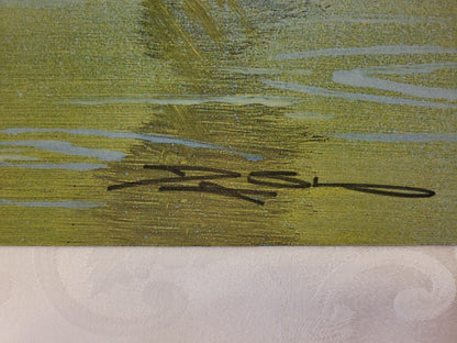 Force of Nature MTG Playmat signed by Douglas Shuler official Magic the Gathering