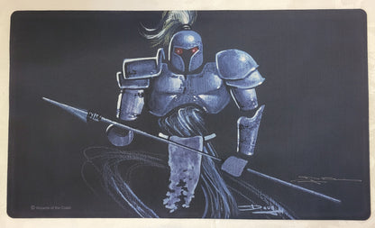 Hypnotic Spectre MTG Playmat signed by Douglas Shuler official Magic the Gathering