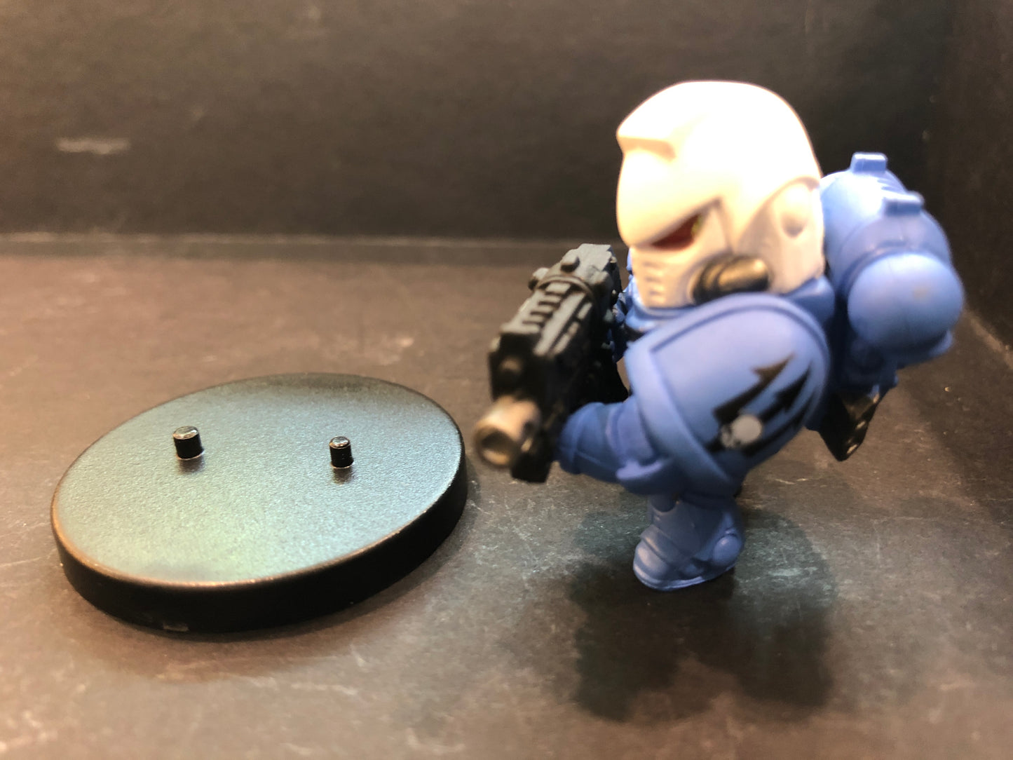 Chibi Emperor’s Spears Chapter Bandai figurine: Warhammer 40k