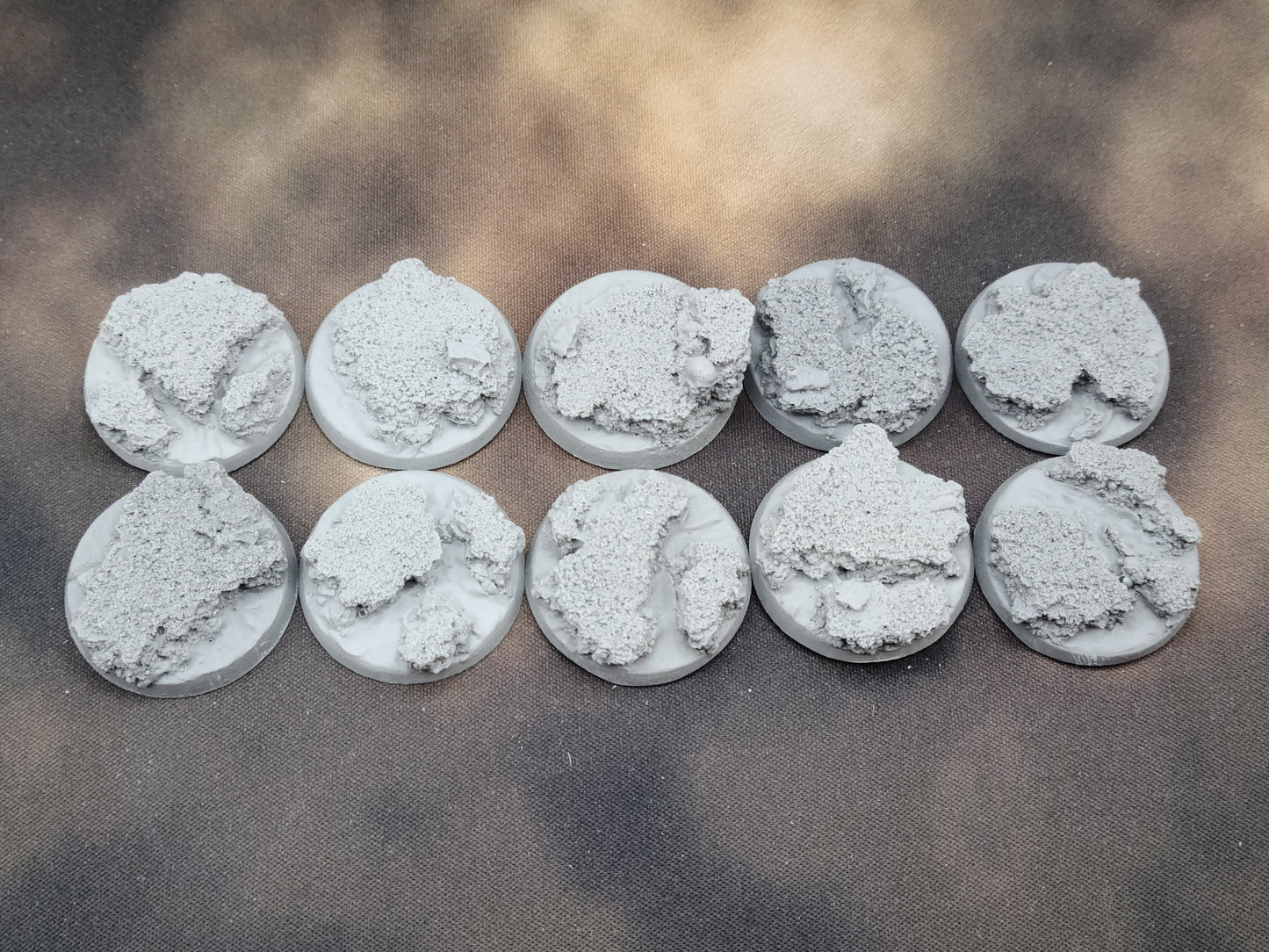 Lava - Round Resin Bases