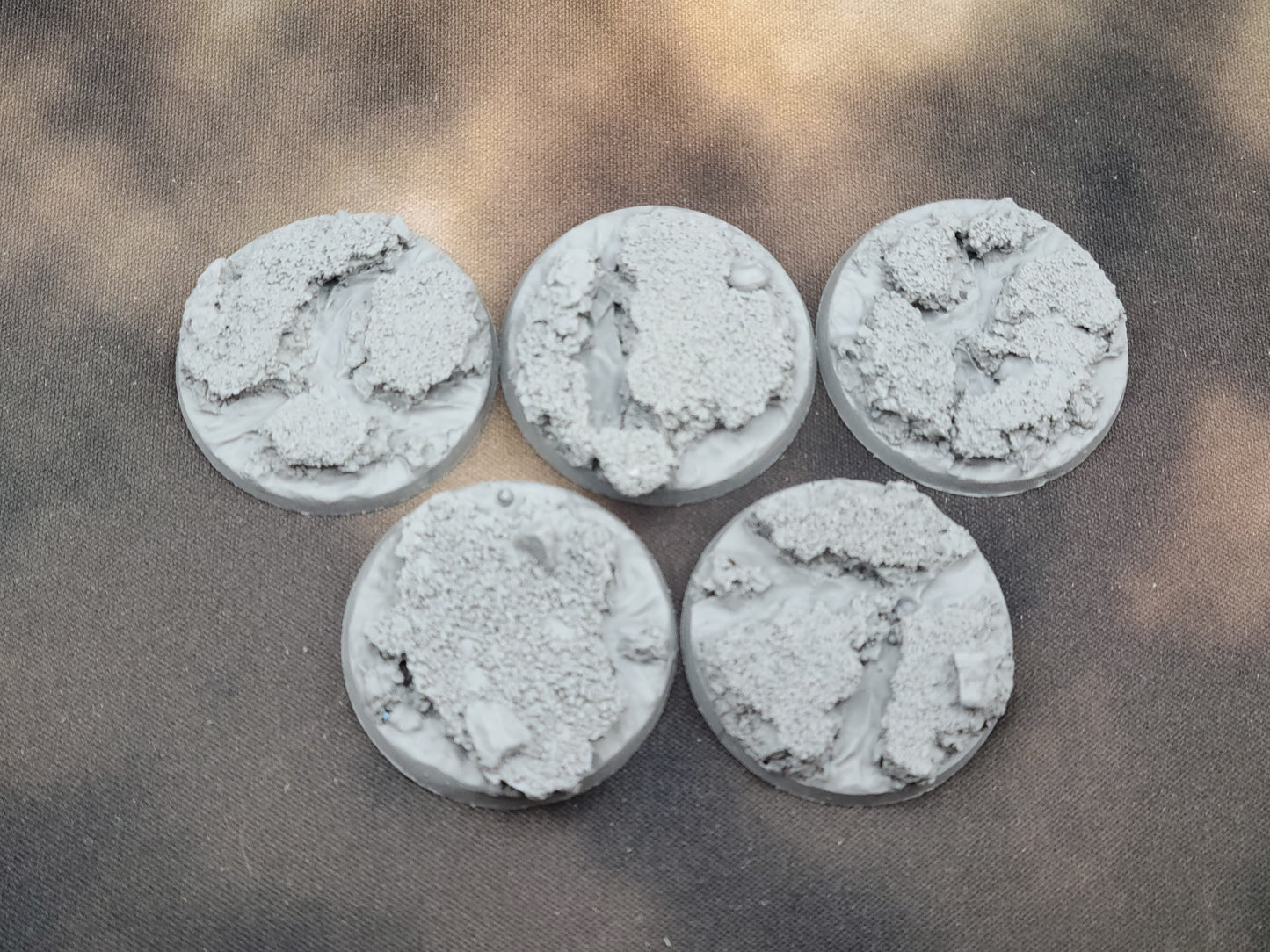 Lava - Round Resin Bases