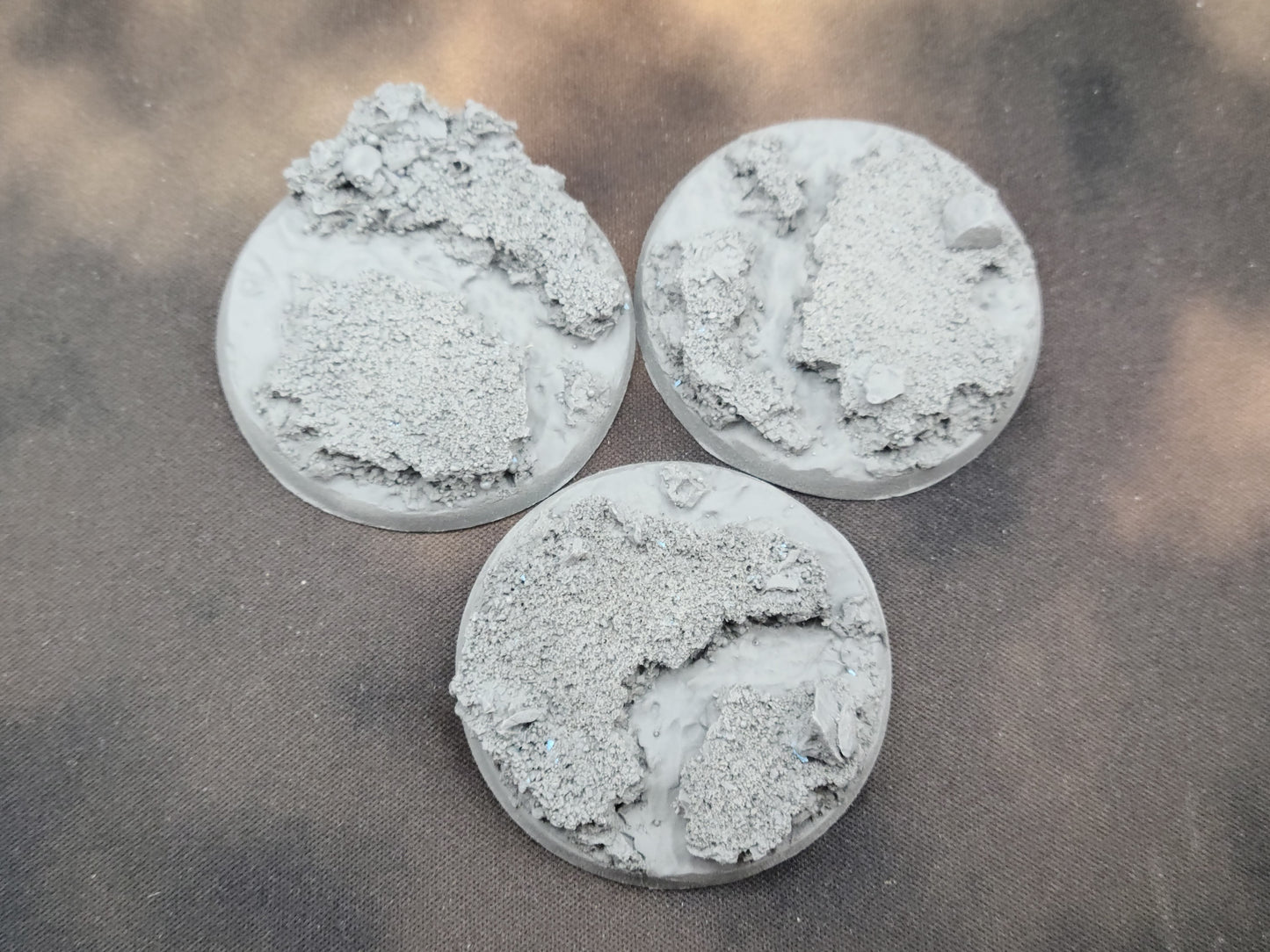 Lava - Round Resin Bases