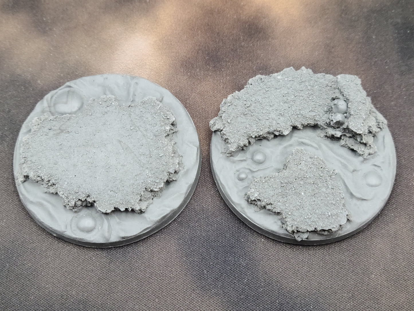 Lava - Round Resin Bases