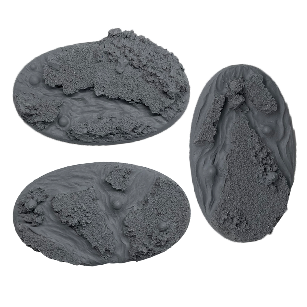 Lava - Round Resin Bases